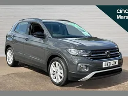 Grey Used 2021 VW T-Cross SE SUV | £14,817 (Fair price)