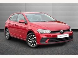 Red Used 2023 VW Polo Life Hatchback | £16,155 (Fair price)