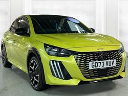 Yellow Used 2024 Peugeot e-208 GTi Hatchback | £18,293