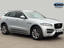 Silver Used 2016 Jaguar F-Pace R-Sport SUV | £12,595 (Good price)
