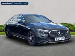 Black Used 2024 Mercedes E220 AMG Line Premium Sedan | £46,999
