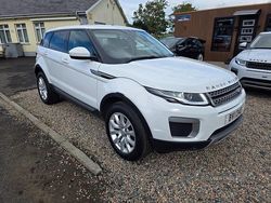 White Used 2017 Land Rover Range Rover evoque SE SUV | £8,995 (A bit pricey)