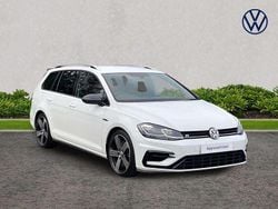 White Used 2018 VW Golf VII R Estate | £19,590 (Fair price)