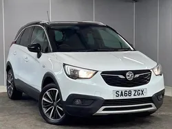 White Used 2018 Vauxhall Crossland X Elite SUV | £9,425 (Fair price)