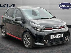 Black Used 2021 Kia Picanto GT-Line Hatchback | £12,839 (A bit pricey)