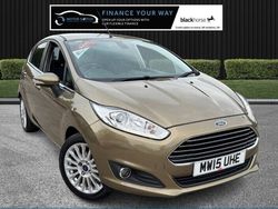 Brown Used 2015 Ford Fiesta Titanium Hatchback | £7,295 (Fair price)