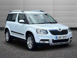 Moon white metallic Used 2017 Skoda Yeti SUV | £13,500 (Fair price)