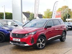 Red Used 2021 Peugeot 5008 GTi MPV | £22,240 (Fair price)