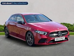 Red Used 2023 Mercedes A180 AMG Line Premium Hatchback | £23,929 (Expensive)