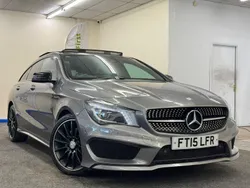Grey Used 2015 Mercedes CLA220 Shooting Brake AMG Estate | £9,695 (Good price)