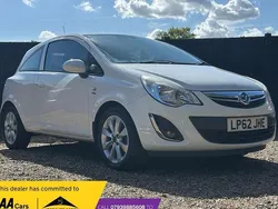 White Used 2013 Vauxhall Corsa Active Hatchback | £2,490 (Fair price)