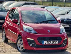 Red Used 2013 Peugeot 107 Allure Hatchback | £2,190 (Fair price)