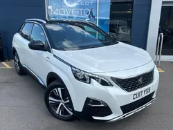 White Used 2017 Peugeot 3008 GT-line Estate | £14,295 (Fair price)