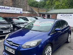 Blue Used 2014 Ford Focus Zetec Hatchback | £3,995 (Fair price)