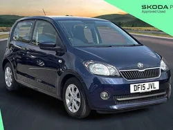 Blue Used 2015 Skoda Citigo Elegance Hatchback | £5,485 (Good price)