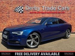 Blue Used 2014 Audi A5 Black Edition Coupe | £10,990 (Fair price)