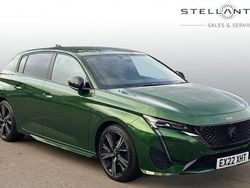 Green Used 2022 Peugeot 308 Premium Hatchback | £17,487 (Fair price)