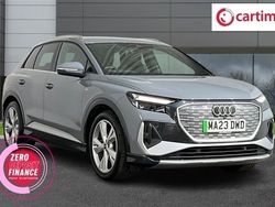 Grey Used 2023 Audi Q4 e-tron S-Line SUV | £28,747 (Expensive)