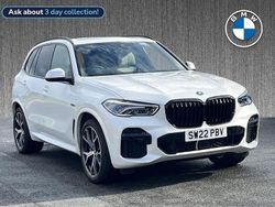 White Used 2022 BMW X5 M Sport SUV | £50,939 (Fair price)