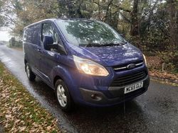 Blue Used 2015 Ford Transit Custom Limited Van | £6,995 (Fair price)