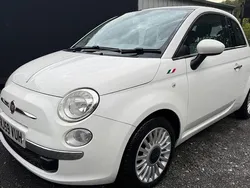 White Used 2009 Fiat 500 Lounge Hatchback | £2,995 (Fair price)