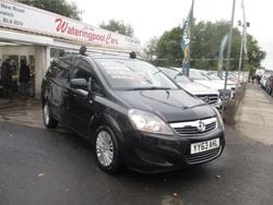 Black Used 2013 Vauxhall Zafira MPV | £2,995 (Fair price)