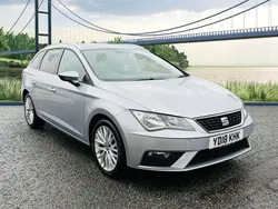 Silver Used 2018 Seat Leon ST SE Dynamic Estate | £7,790 (Fair price)