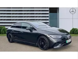 Grey Used 2025 Mercedes EQE350 AMG line Sedan | £53,587 (Fair price)