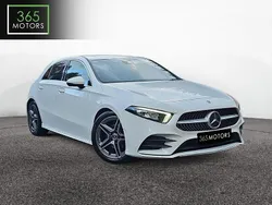 White Used 2019 Mercedes A200 AMG line Hatchback | £13,990 (Fair price)