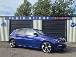 Blue Used 2019 Peugeot 308 GT-line Hatchback | £8,495 (A bit pricey)