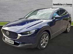 Blue New 2025 Mazda CX-30 Exclusive-Line SUV | £26,950 (Expensive)