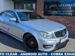 Silver Used 2013 Mercedes C220 AMG Coupe | £4,950 (Good price)