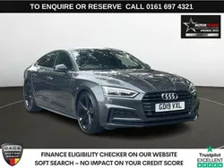 Grey Used 2019 Audi A5 Sportback Black Edition Hatchback | £16,940 (Good price)