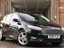 Black Used 2018 Ford Focus Zetec Hatchback | £5,990 (Good price)