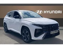 White Used 2024 Hyundai Tucson N Line SUV | £26,203 (Fair price)