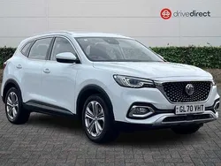 Solid arctic white Used 2020 MG HS Exclusive SUV | £15,168 (Fair price)