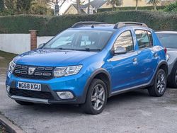 Blue Used 2018 Dacia Sandero Comfort Hatchback | £7,495 (A bit pricey)