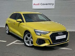 Python yellow metallic Used 2024 Audi A3 S-Line Hatchback | £28,880 (A bit pricey)
