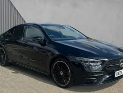 Black Used 2024 Mercedes CLA220 AMG Line Premium Plus Sedan | £32,459 (Fair price)