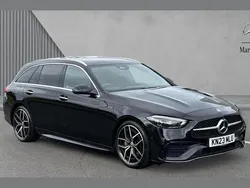Black Used 2023 Mercedes C220 AMG Line Premium Plus Estate | £32,995
