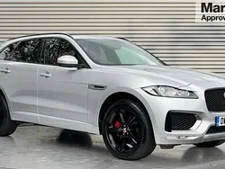 Silver Used 2018 Jaguar F-Pace S SUV | £23,595 (Fair price)