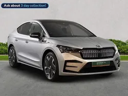 Silver Used 2023 Skoda Enyaq iV vRS SUV | £31,999 (Fair price)