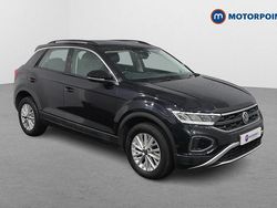 Black Used 2022 VW T-Roc Life SUV | £17,249 (Fair price)