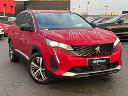 Red Used 2022 Peugeot 3008 Allure Premium Hatchback | £16,490 (Fair price)