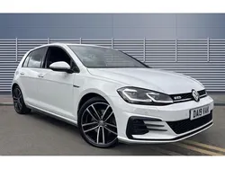White Used 2019 VW Golf VII GTD Hatchback | £18,635 (Good price)