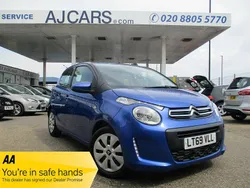 Blue Used 2019 Citroën C1 Feel Hatchback | £5,500 (Fair price)