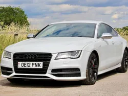 White Used 2012 Audi S7 Sportback Hatchback | £16,950