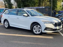 White Used 2021 Skoda Octavia SE Technology Estate | £14,695 (Good price)