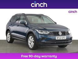 Blue Used 2022 VW Tiguan Life SUV | £17,749 (Fair price)