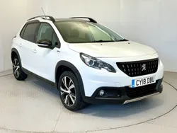 White Used 2018 Peugeot 2008 GT-line SUV | £9,995 (A bit pricey)